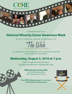 National Minority Donor Awareness Week | Core.org